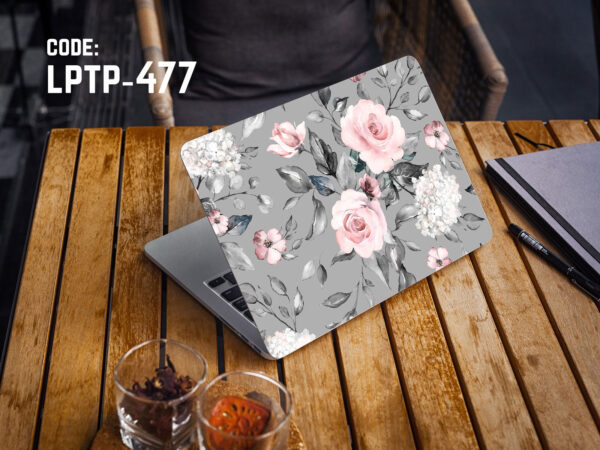 Rose Abstract Laptop Sticker